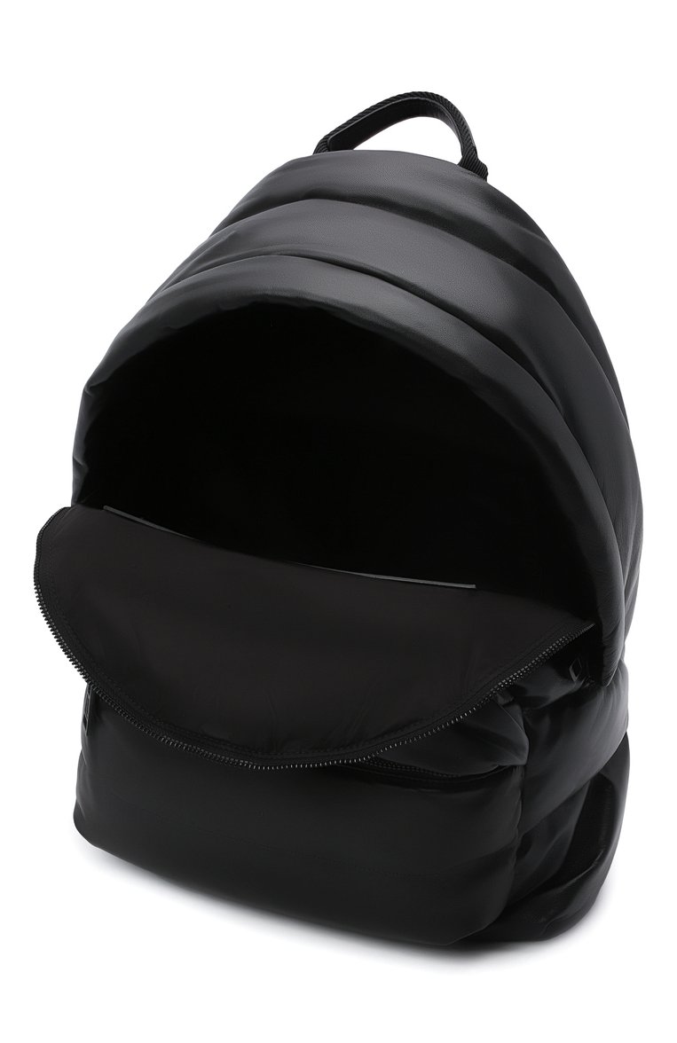 Мужской кожаный рюкзак legere MONCLER черного цвета, арт. G2-09A-5A504-00-01AL7 | Фото 4 (Материал: Натуральная кожа; Размер: large; Стили: Кэжуэл)