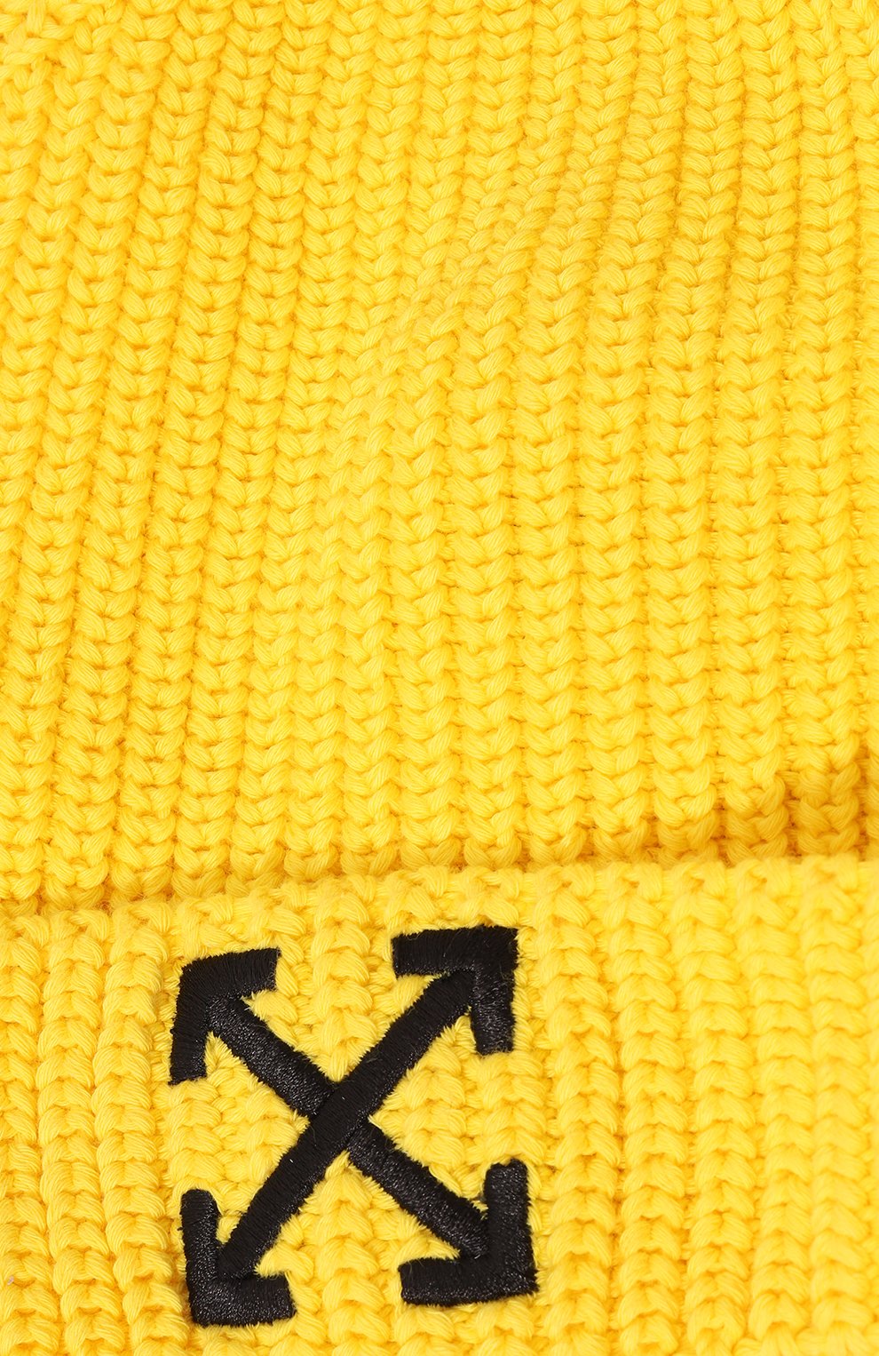 Хлопковая шапка OFF-WHITE, арт. OBLC001F22KNI0011810, фото 3