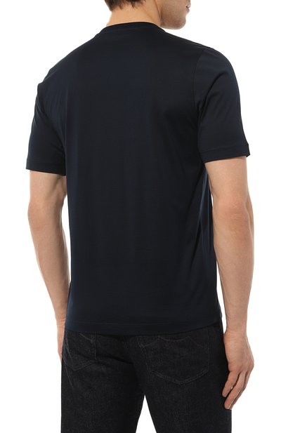 Хлопковая футболка ZILLI, арт. MBZ-NT530-GRIF1/MC01, фото 4