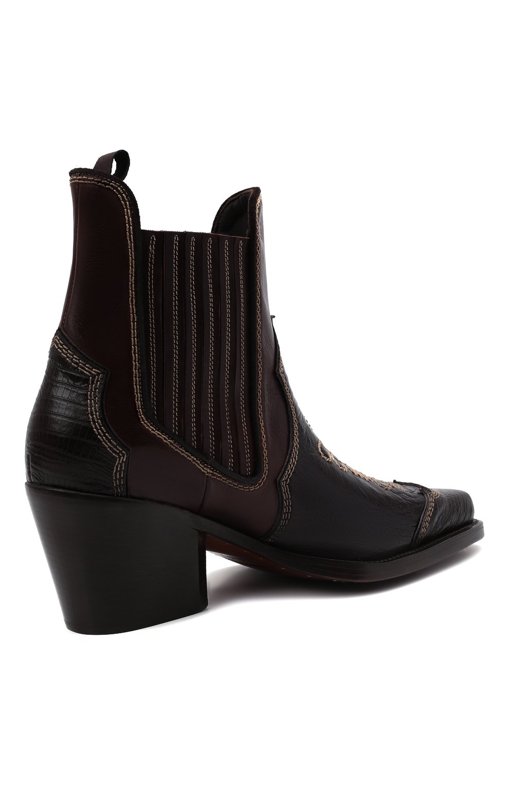 Кожаные казаки cillian DSQUARED2, арт. ABM0067 01503444, фото 4