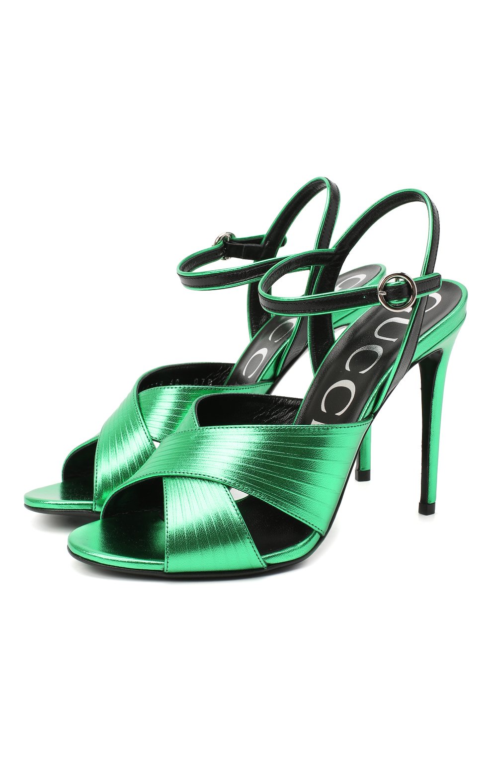 Кожаные босоножки betsy GUCCI, арт. 626718/BJ8S0, фото 1