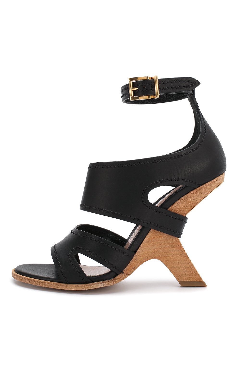 Кожаные босоножки ALEXANDER MCQUEEN, арт. 621839/WHXZ7, фото 3