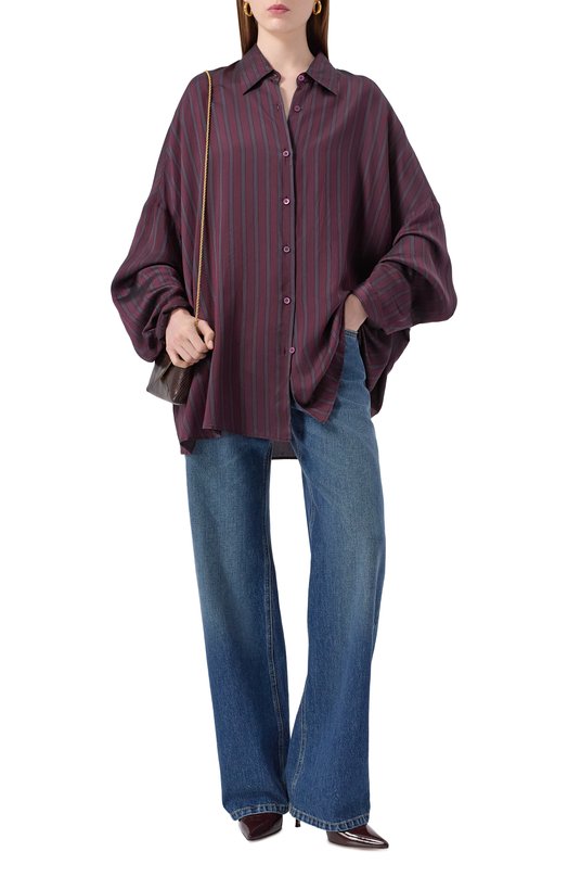 Рубашка Dries Van Noten 010700-2267-358 Бордовый  010700-2267-358 Фото 2