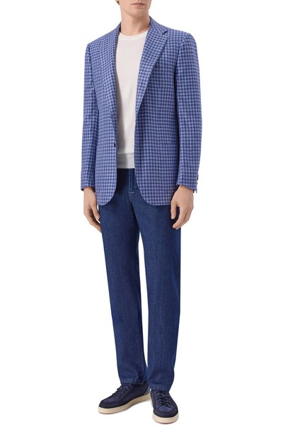 Пиджак из кашемира и шелка KITON, арт. UG81K0639G, фото 3