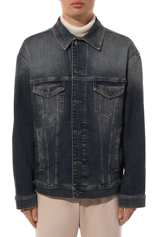 Джинсовая куртка Dolce & Gabbana G9NL5D/G8GW9 Синий  G9NL5D/G8GW9 Фото 3