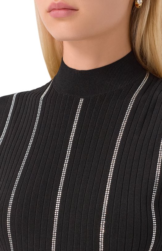 Платье из вискозы HUGO 50548258 Чёрный  50548258 Фото 4