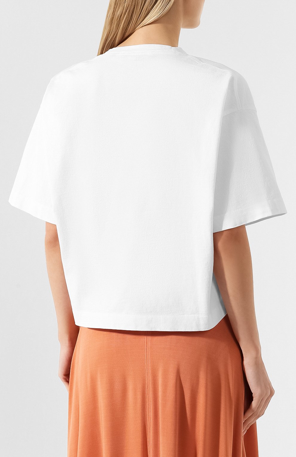 Хлопковая футболка ACNE STUDIOS, арт. AL0054, фото 4