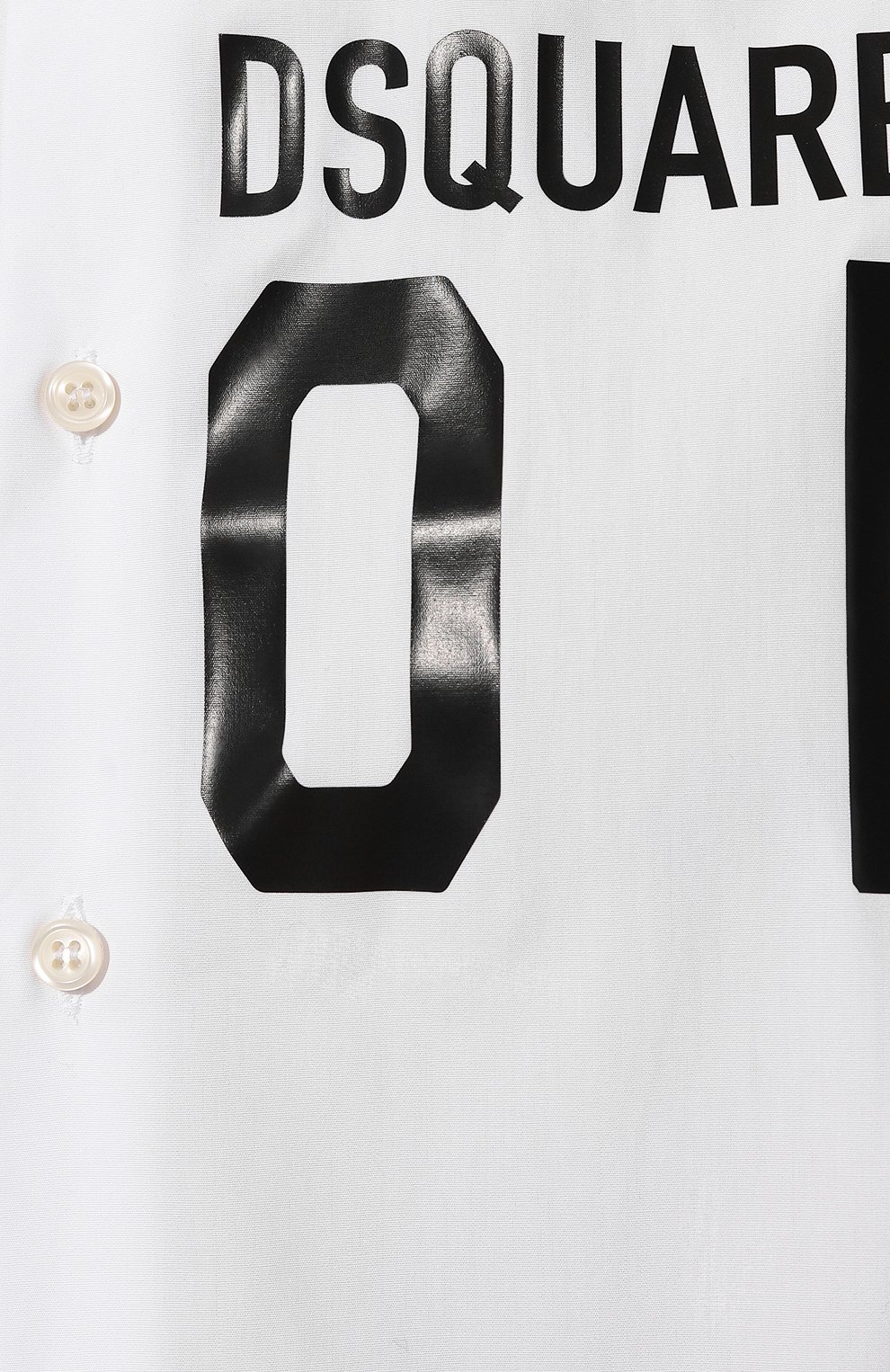 Хлопковая рубашка icon DSQUARED2 белого цвета по цене 48100 руб., арт. S79DL0026/S36275, фото 5 Хлопковая рубашка icon DSQUARED2, арт. S79DL0026/S36275, фото 5