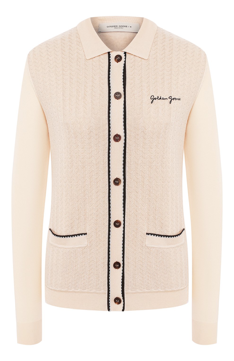 Кардиган из смеси вискозы и шерсти GOLDEN GOOSE DELUXE BRAND, арт. G36WP097.A1, фото 1