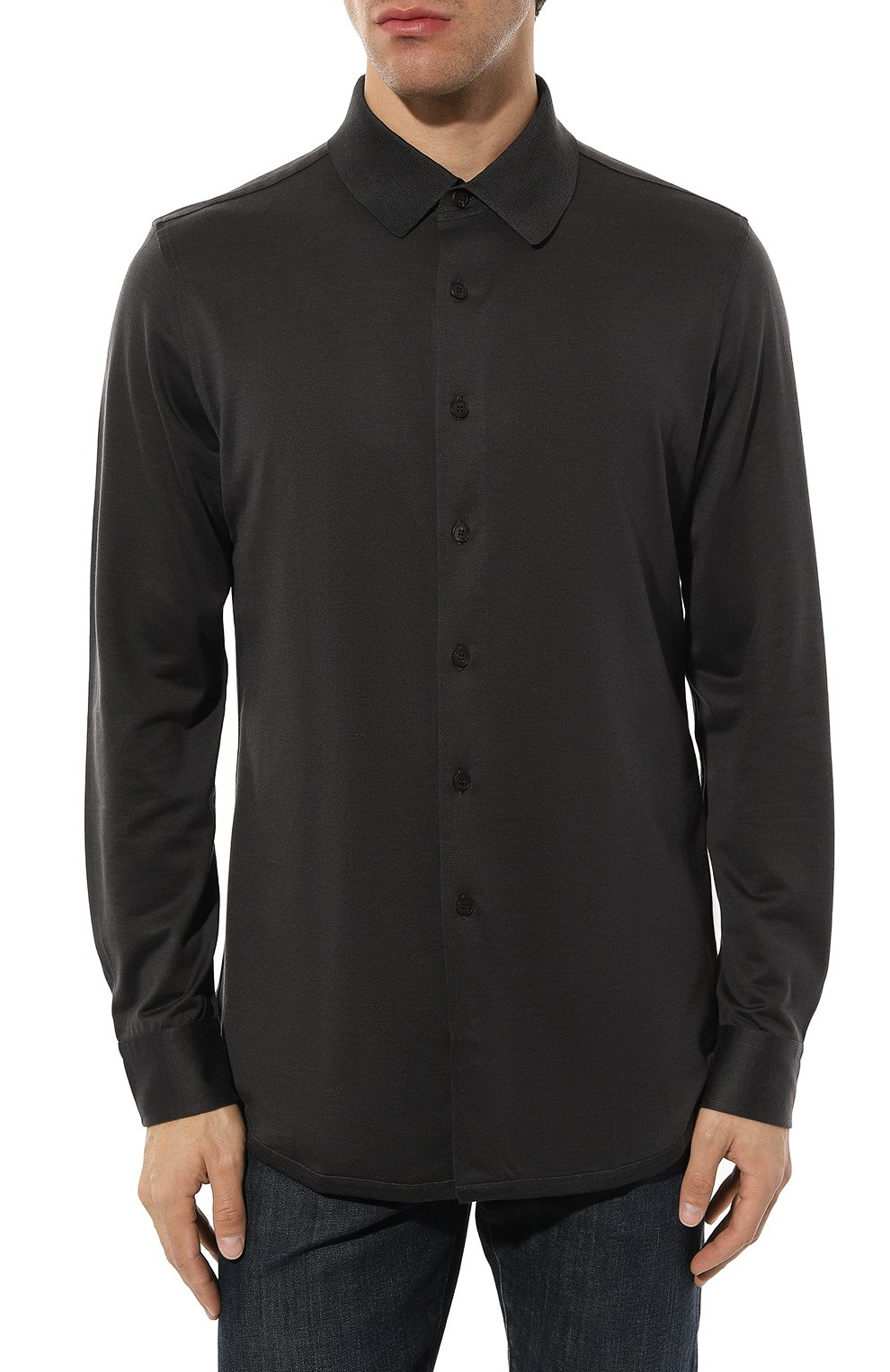 Рубашка из шелка и хлопка BRIONI, арт. UJII0L/P1628, фото 3