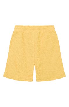 Детские шорты MARC JACOBS (THE) желтого цвета, арт. W60095/6A-12A | Фото 2 (Материал внешний: Синтетический материал, Хлопок; Нос: Не проставлено; Случай: Повседневный; Ростовка одежда: 12 лет | 152 см, 10 - 11 лет | 140 - 146см, 6 лет | 116 см, 8 лет | 128 см)