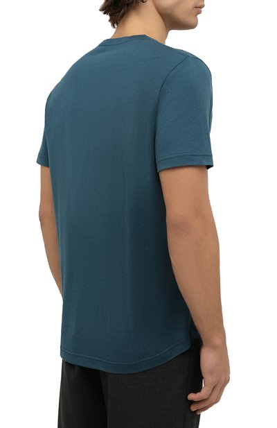 Футболка из шелка и хлопка LORO PIANA, арт. FAF6128, фото 4