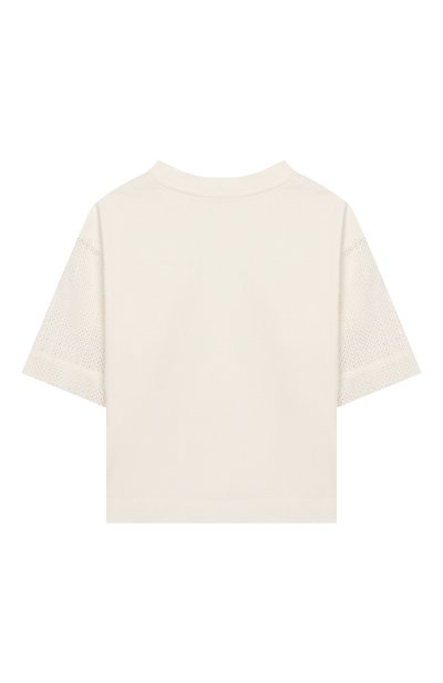 Хлопковая футболка UNLABEL, арт. GARDENIA-3/54-IN008/8A-10A, фото 2