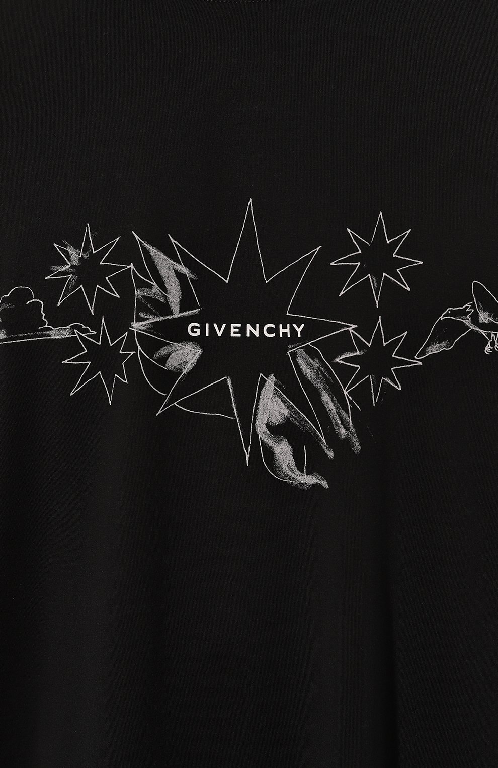 Хлопковый лонгслив GIVENCHY, арт. BM71KP3YN0, фото 5