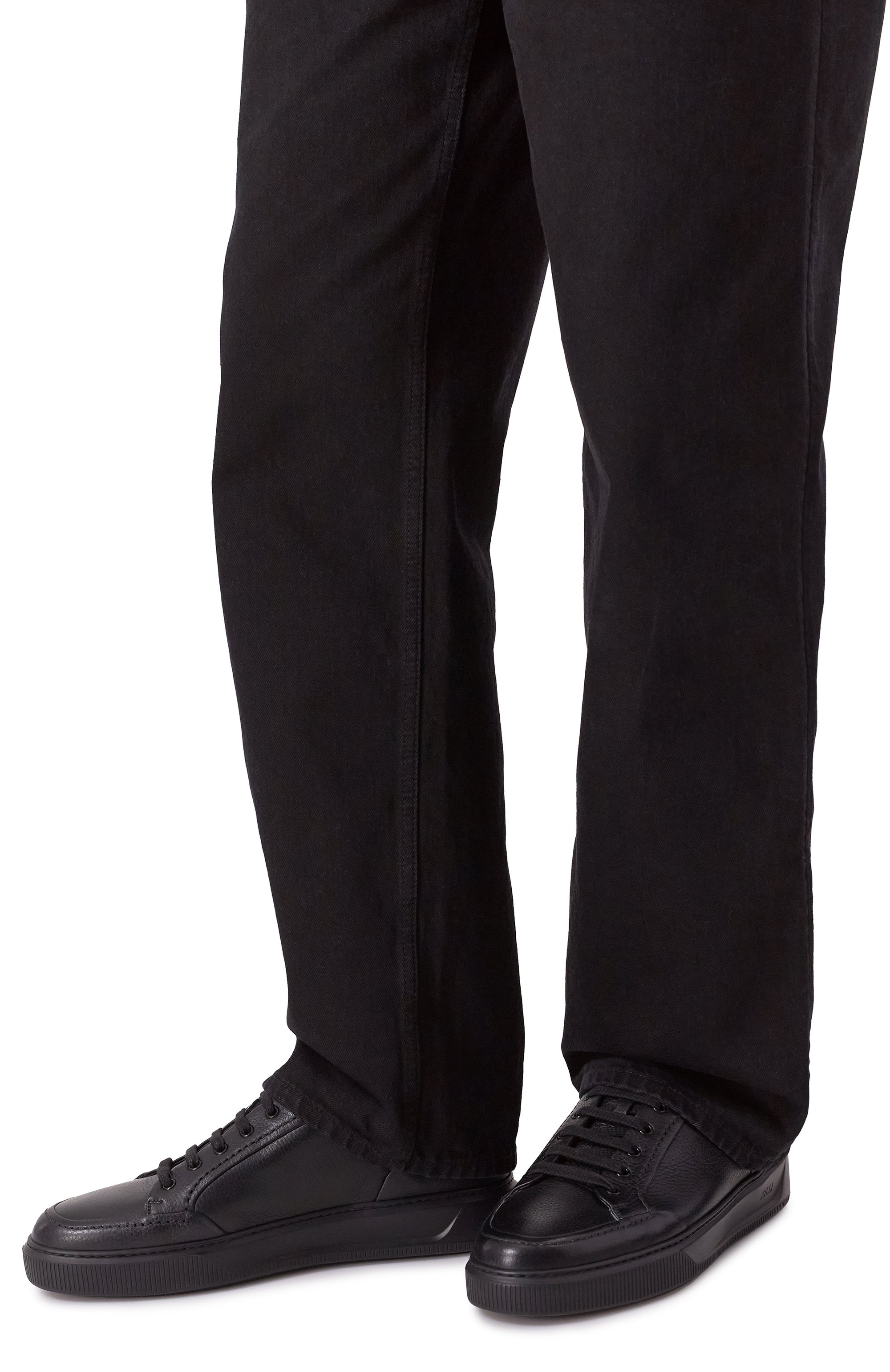 Кожаные кеды ZILLI, арт. H0255AM1945VZBA02, фото 3