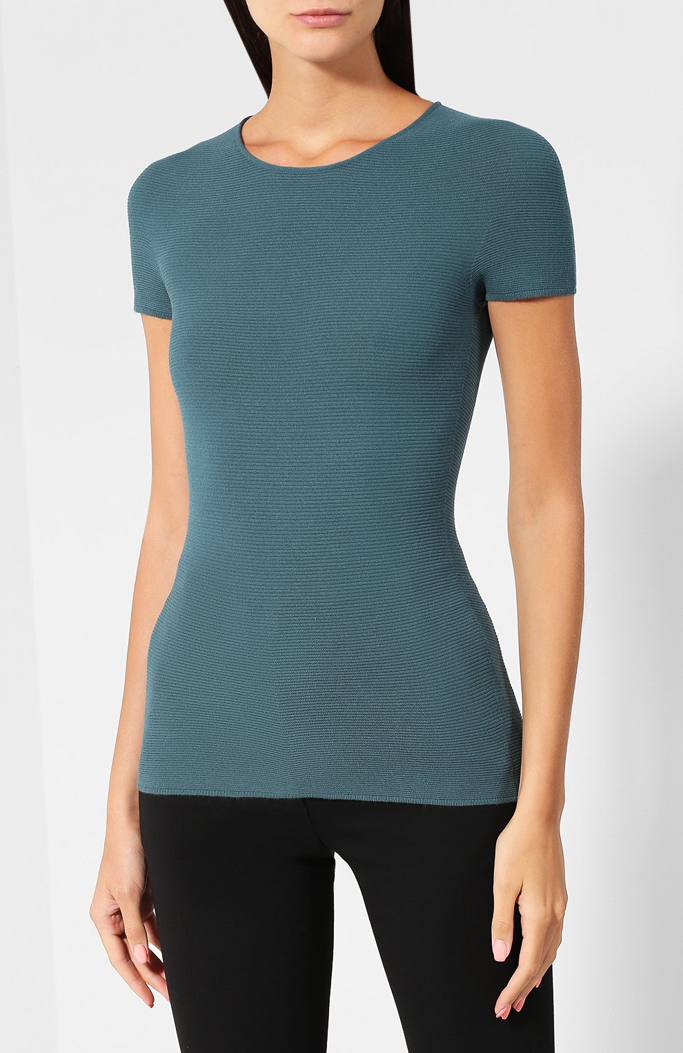 Футболка из вискозы GIORGIO ARMANI, арт. 8NAM32/AM05Z, фото 3