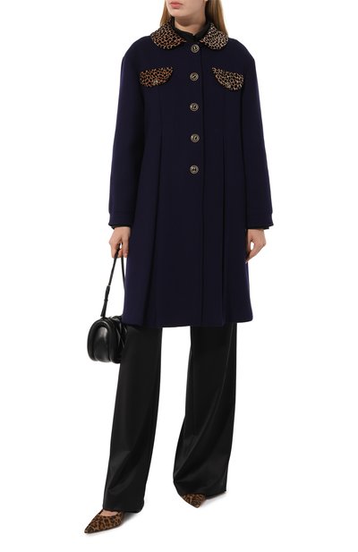 Шерстяное пальто GUCCI, арт. 569193 ZAAL6, фото 2