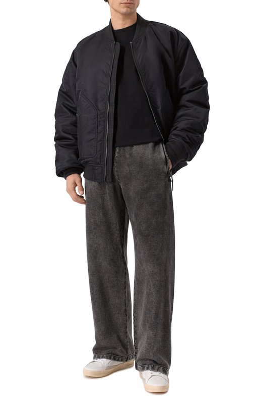 Хлопковая футболка MC2 Saint Barth ARN0001-03005I/ARN0TT Чёрный  ARN0001-03005I/ARN0TT Фото 2