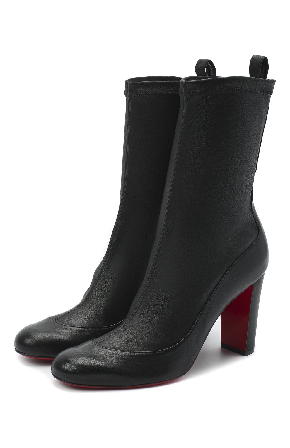 gena 85 CHRISTIAN LOUBOUTIN gena bootie 85 nappa stretch