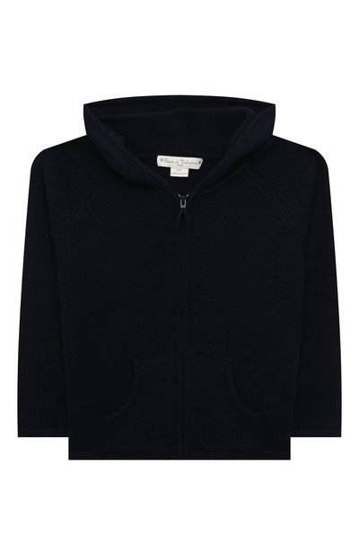 Кашемировая толстовка OSCAR ET VALENTINE темно-синего цвета по цене 30000 руб., арт. GIL01M, фото 1 Кашемировая толстовка OSCAR ET VALENTINE, арт. GIL01M, фото 1