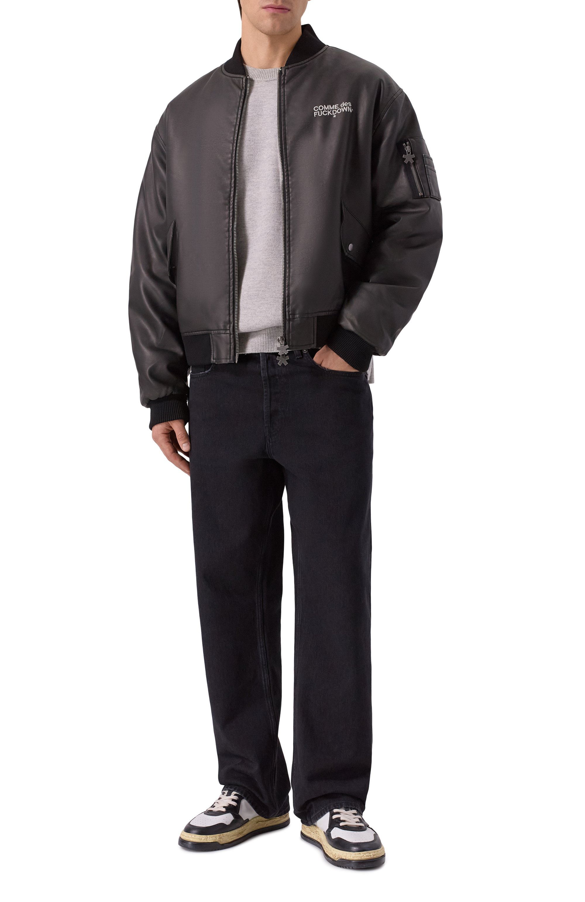 Бомбер из экокожи COMME DES FUCKDOWN, арт. CFABM01706, фото 2