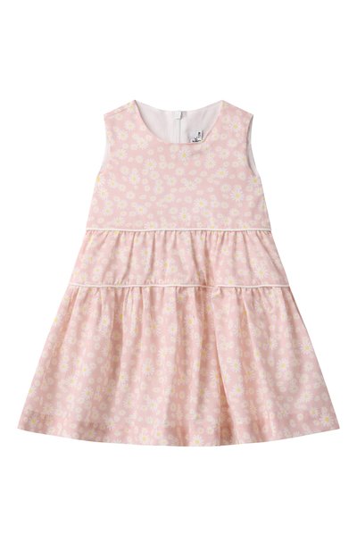 Хлопковое платье IL GUFO, арт. P25VA319C4138/12M-18M