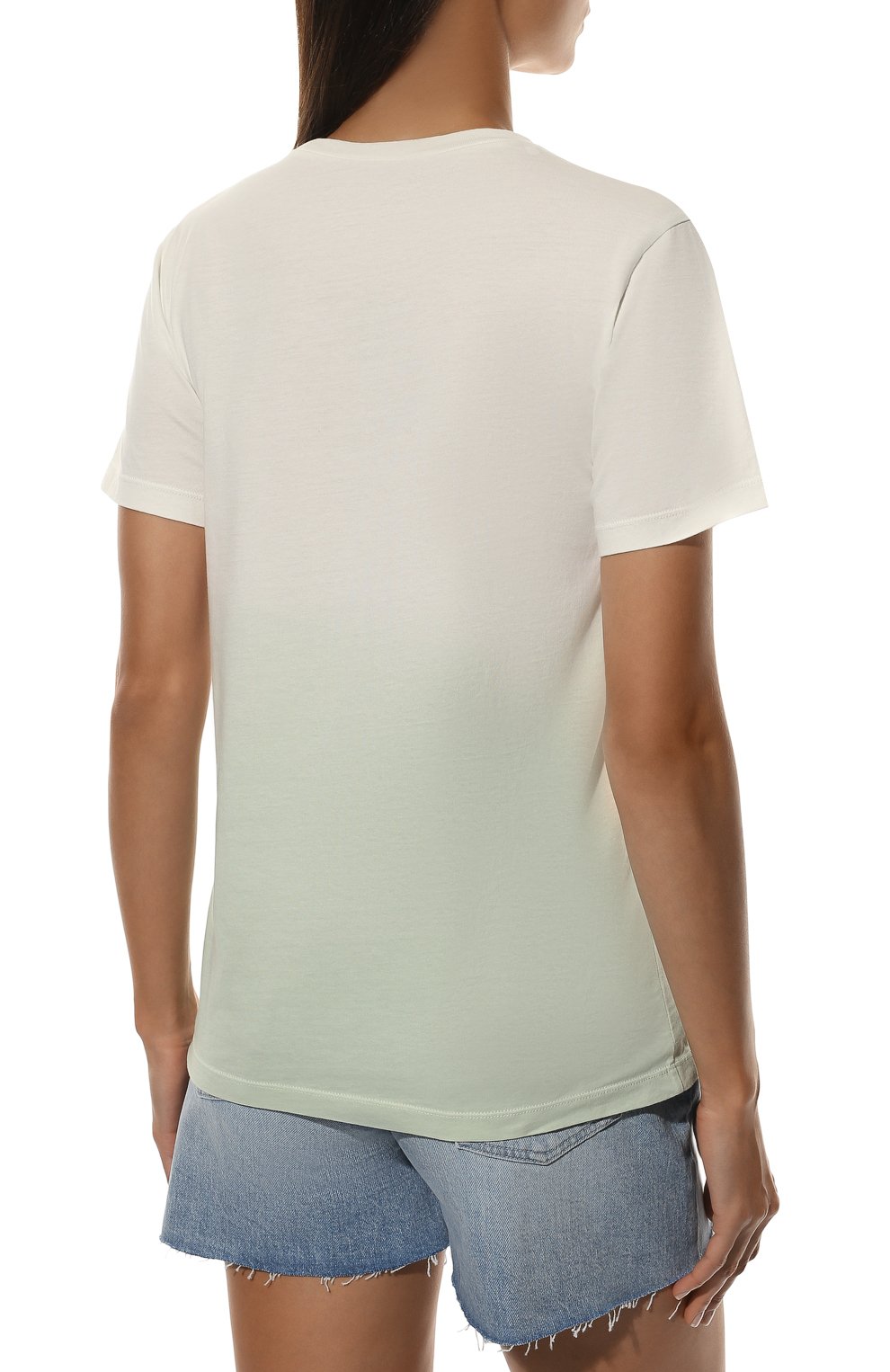 Хлопковая футболка 7 FOR ALL MANKIND, арт. JSLL9700MI, фото 4