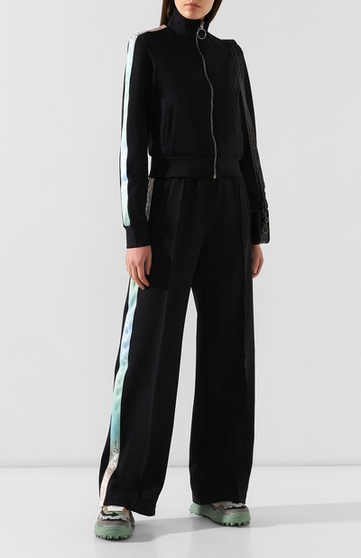 Кардиган OFF-WHITE черного цвета по цене 81800 руб., арт. 0WBA049E19E620771000, фото 2 Кардиган OFF-WHITE, арт. 0WBA049E19E620771000, фото 2