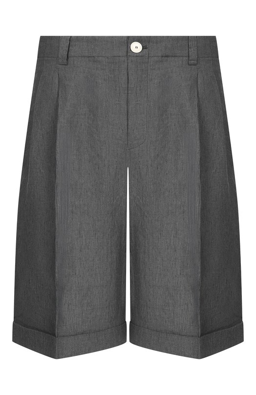 Льняные шорты Jacquemus 26ES0M00537/AW00810 Серый 26ES0M00537/AW00810