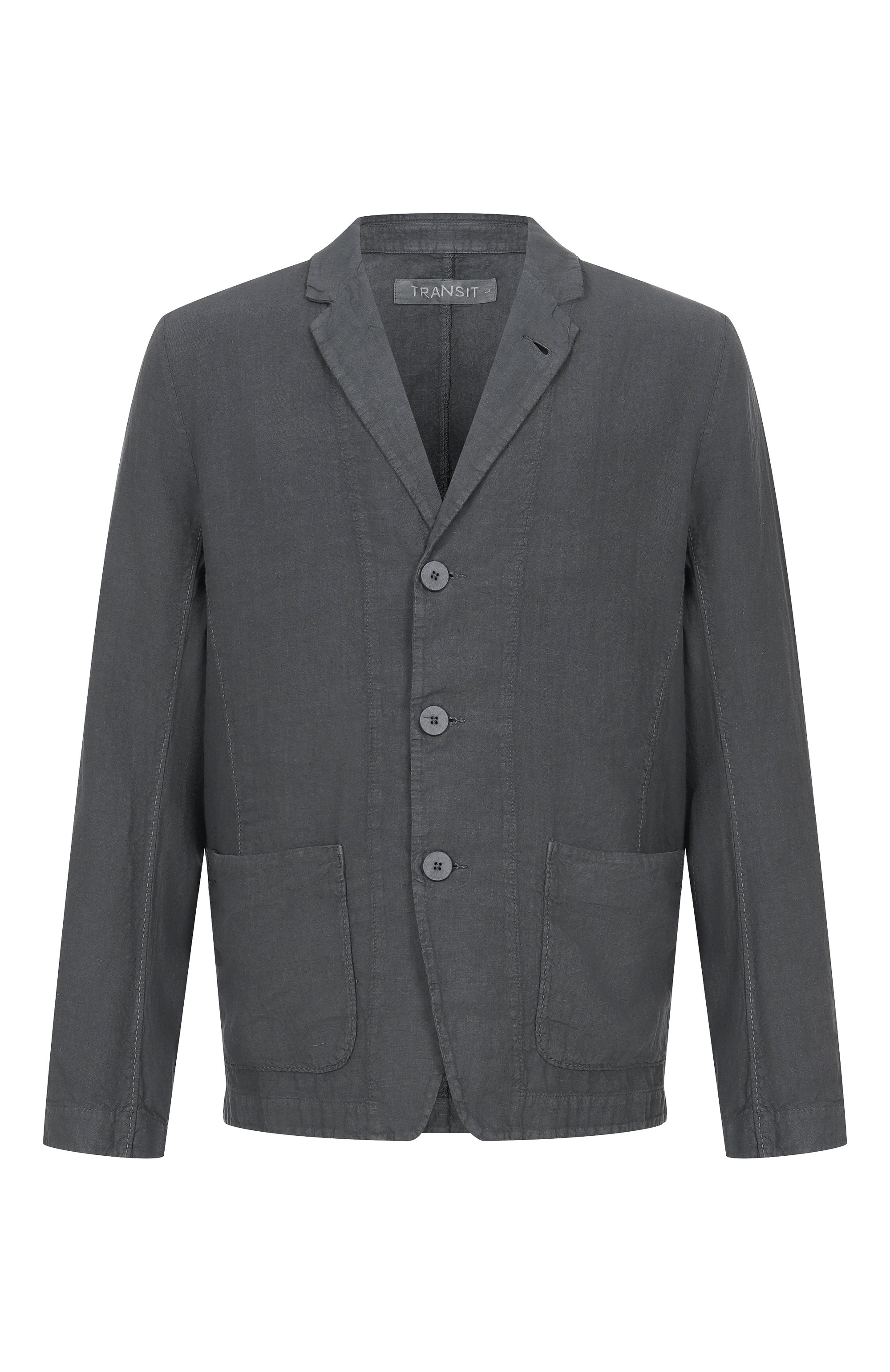 Льняной пиджак TRANSIT, арт. CFUTRCD133, фото 1