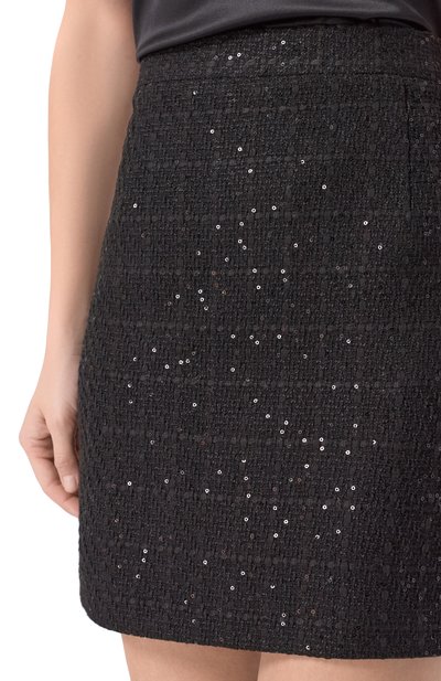Твидовая юбка с отделкой пайетками CHAPURIN, арт. SK/20909/29246-М, фото 5