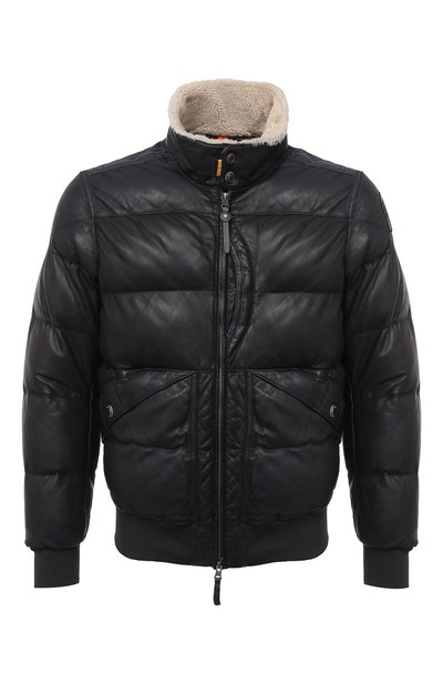 Кожаный утепленный бомбер PARAJUMPERS, арт. LE03/ALF, фото 1