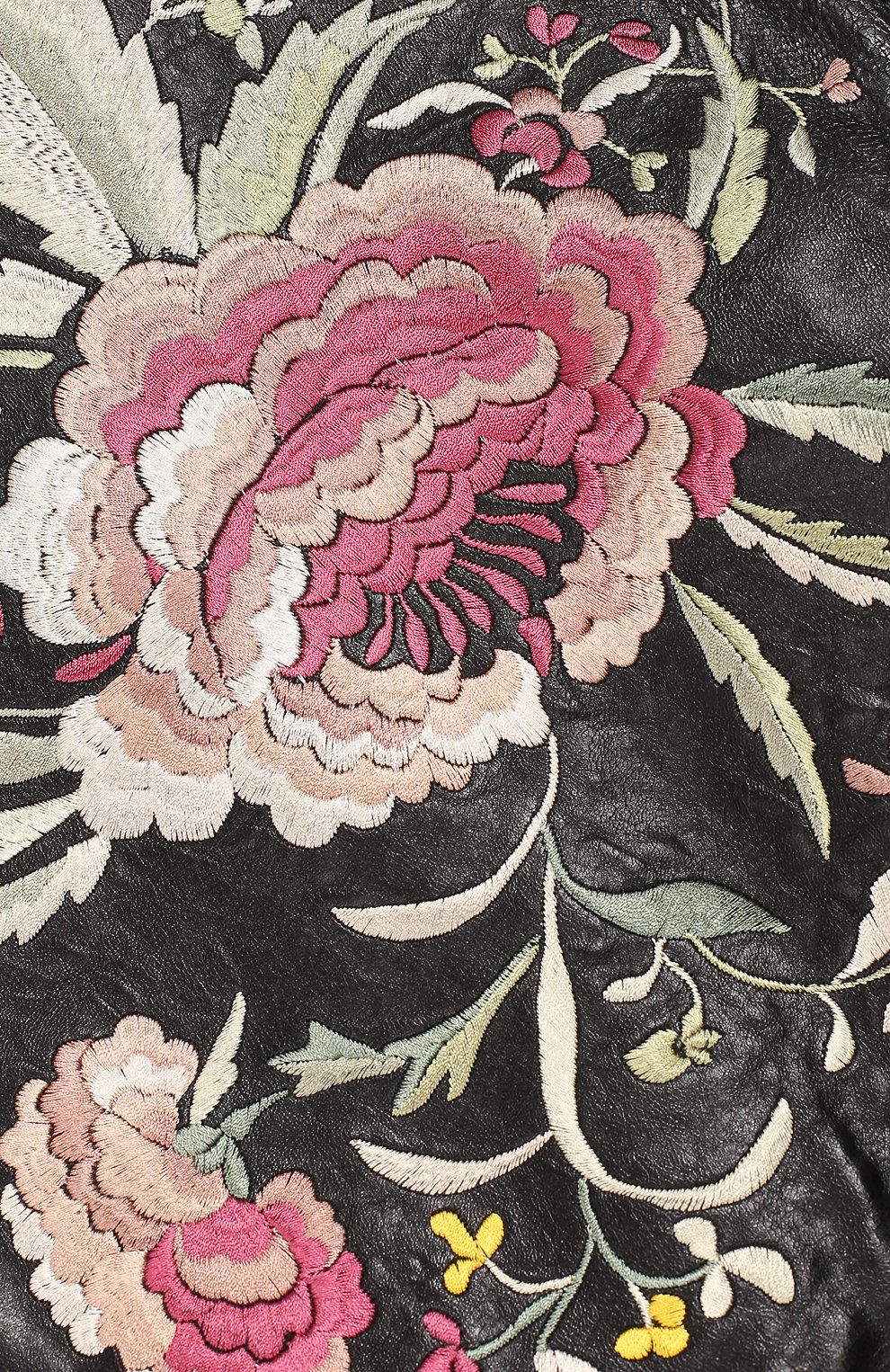 Кожаная куртка с вышивкой на спине GUCCI, арт. 529073/XG709, фото 3