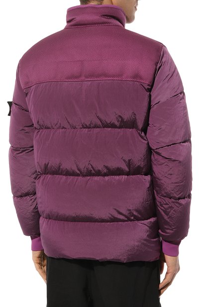 Пуховик STONE ISLAND фиолетового цвета по цене 151500 руб., арт. 751542840, фото 4 Пуховик STONE ISLAND, арт. 751542840, фото 4
