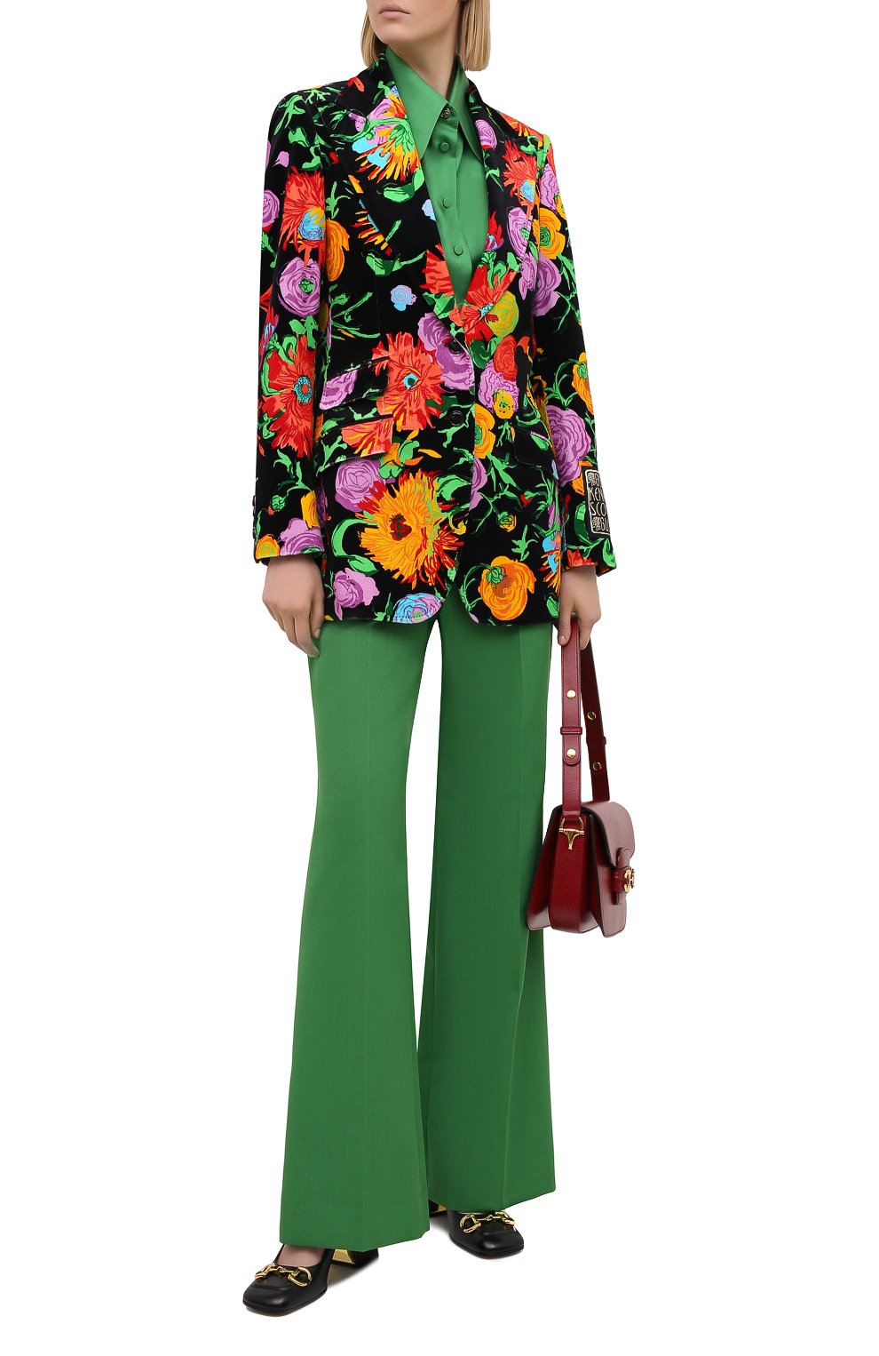 Хлопковый жакет gucci x ken scott GUCCI, арт. 652553/ZAGIV, фото 2