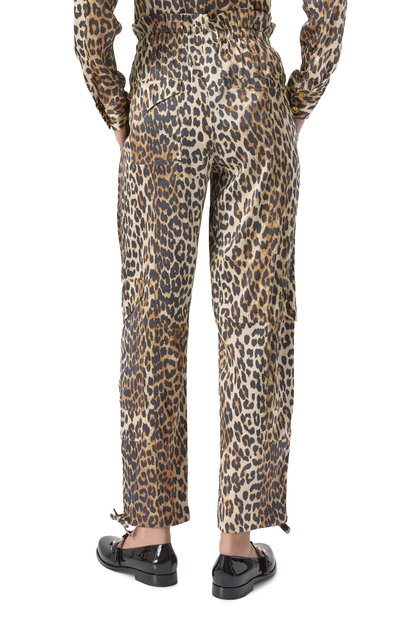 Брюки из вискозы GANNI, арт. W0324/6757, фото 4