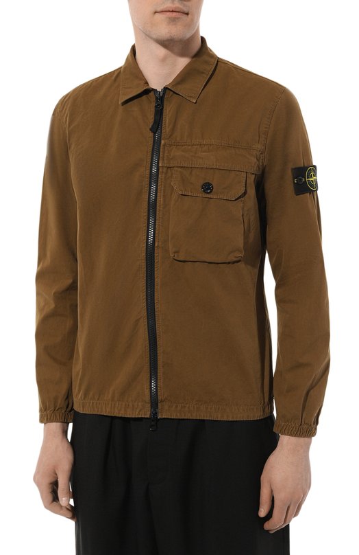 фото Хлопковая куртка stone island