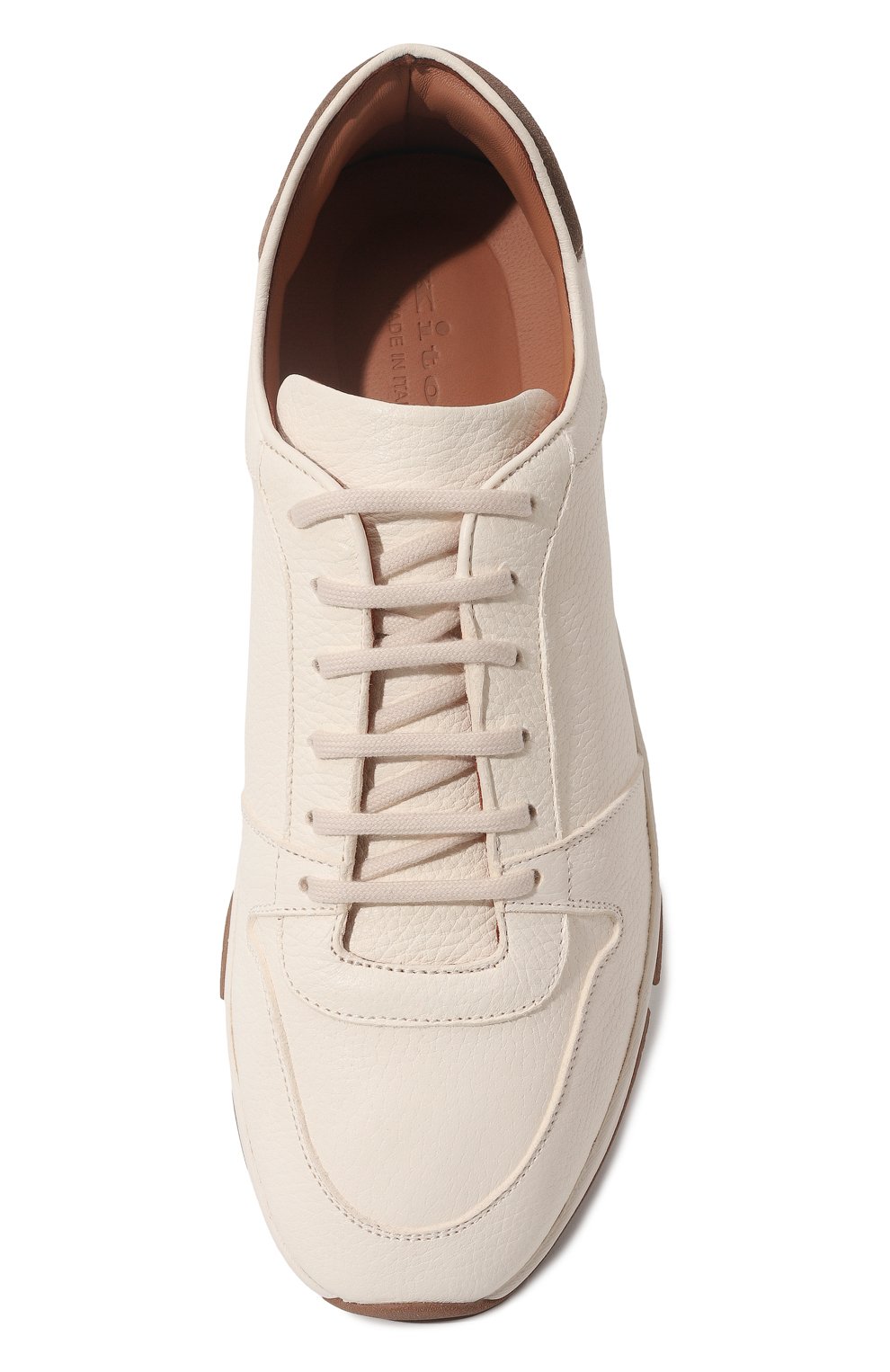 Кожаные кроссовки KITON, арт. USSA002NX0019, фото 6