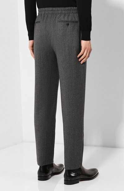 Шерстяные брюки GIORGIO ARMANI, арт. 9SGPP05M/T018Z, фото 4