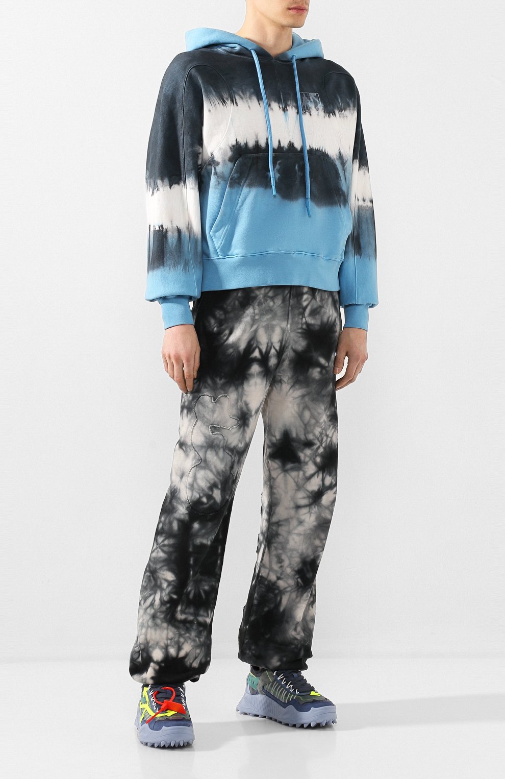 Комбинированные кроссовки odsy-1000 OFF-WHITE, арт. 0MIA139S208000423062, фото 2