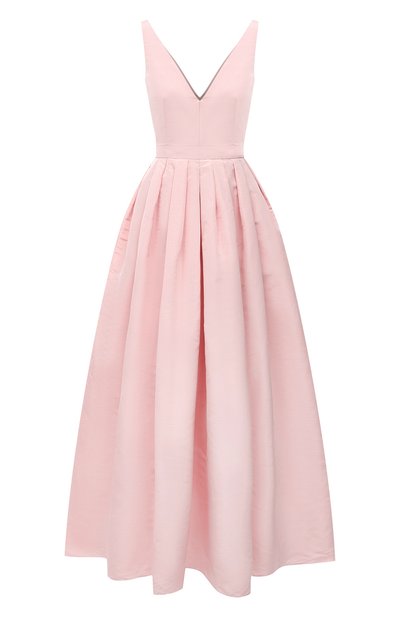 Женское шелковое платье ALEXANDER MCQUEEN, арт. 686363/QBAA0