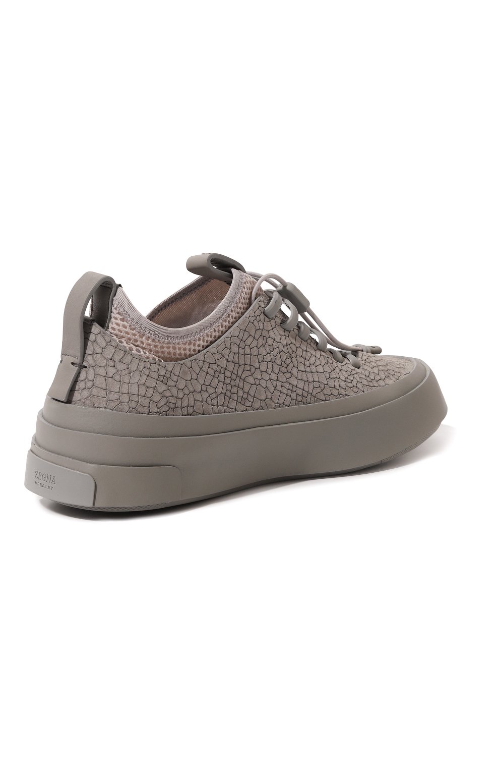 Комбинированные кеды triple stitch ZEGNA, арт. LHBAY/S5536Z, фото 5