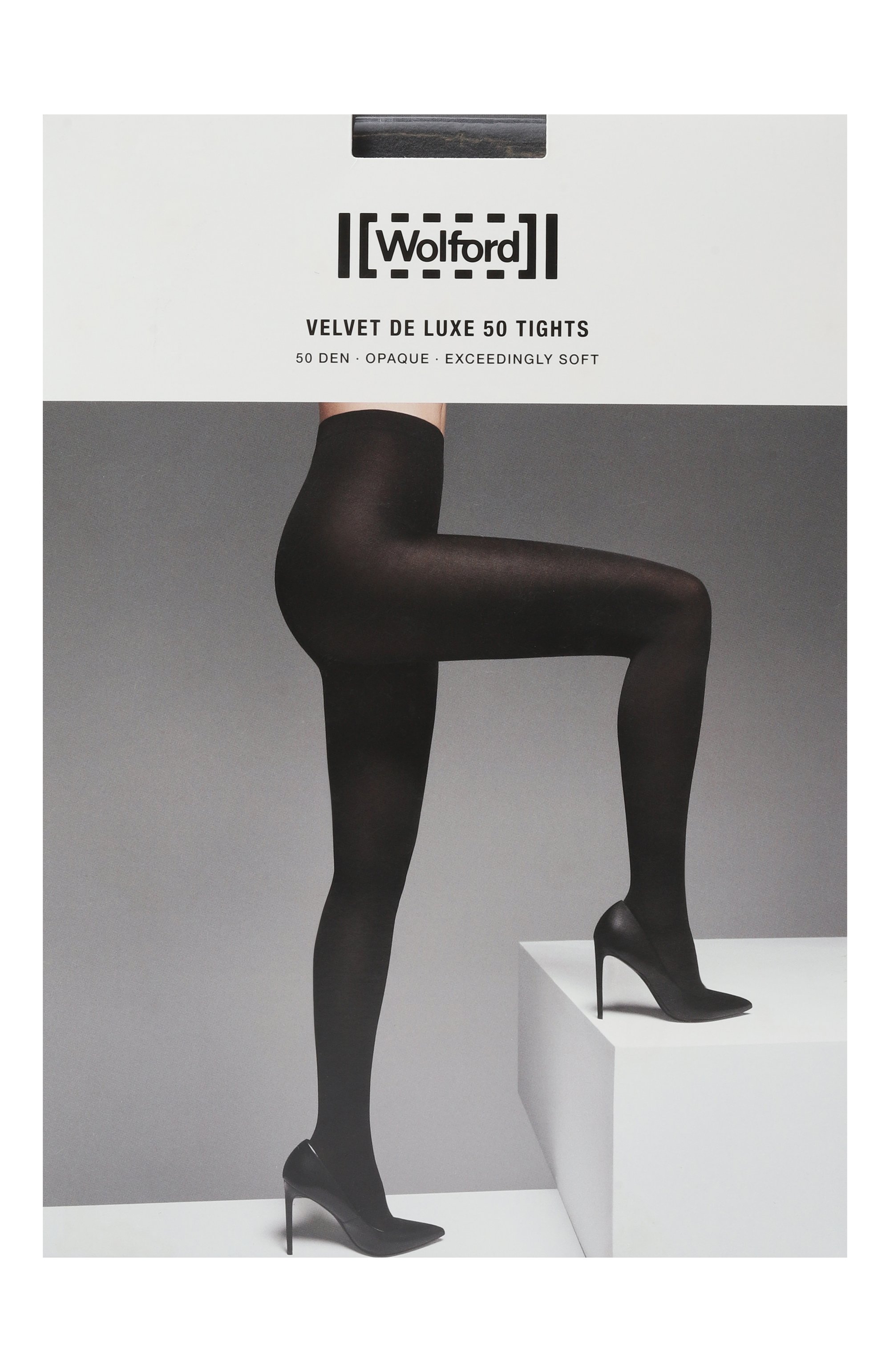 Колготки WOLFORD серого цвета по цене 6900 руб., арт. 10687., фото 1 Колготки WOLFORD, арт. 10687., фото 1