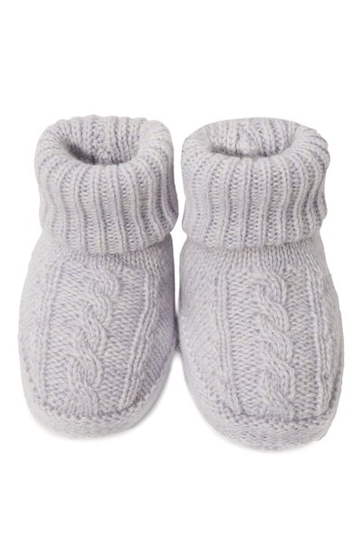 Кашемировые пинетки BABY T, арт. 23AIC803SA, фото 4