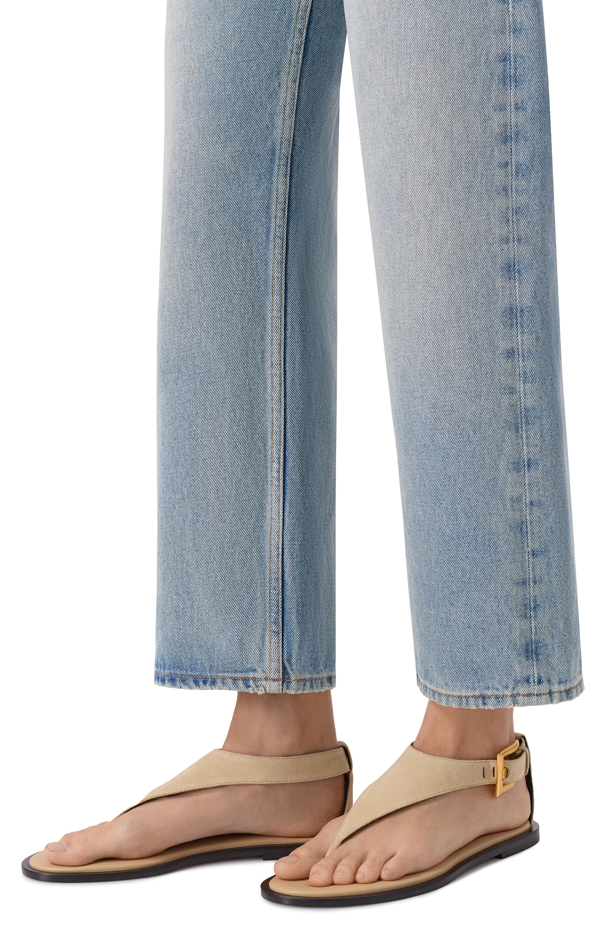 Кожаные сандалии anthem BALMAIN, арт. GN1UH206/LCTA, фото 2