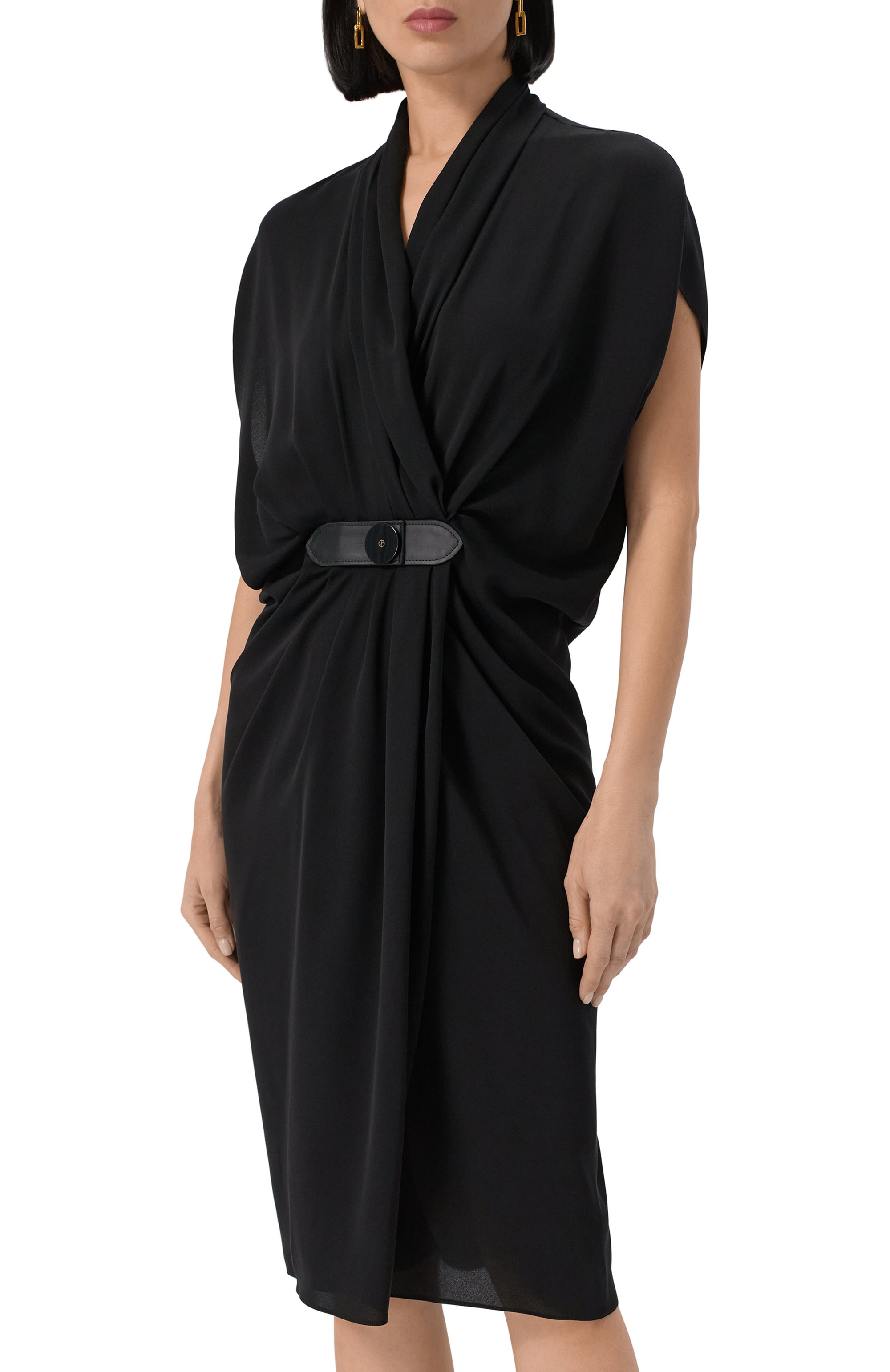 Шелковое платье GIORGIO ARMANI, арт. GW001581/TE10814, фото 3