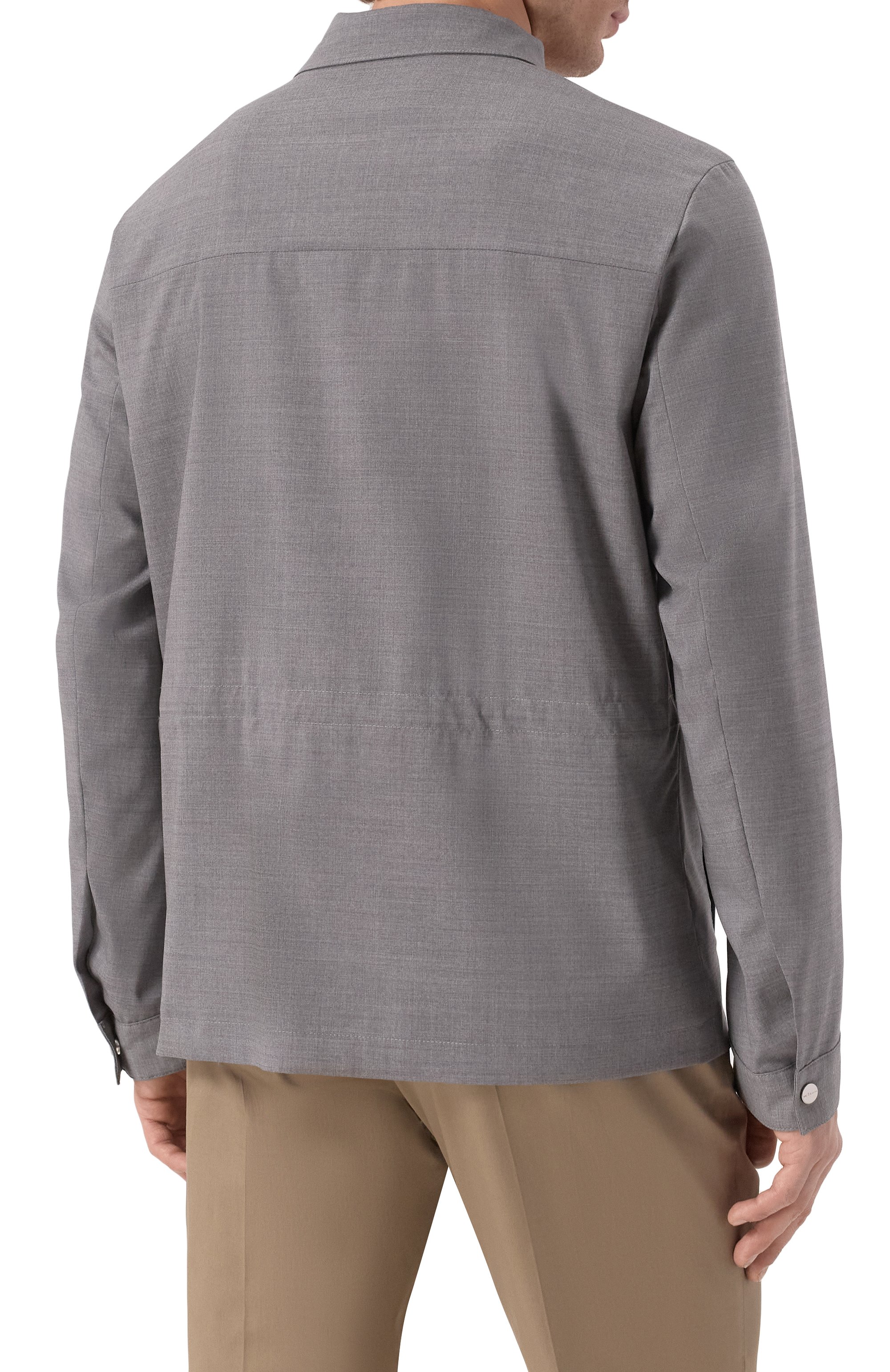 Шерстяная куртка KITON, арт. UW2077V0835F03, фото 4