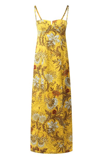 Женское шелковое платье DRIES VAN NOTEN, арт. 201-11058-9413