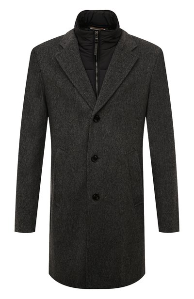 Шерстяное пальто BOSS, арт. 50479597, фото 1