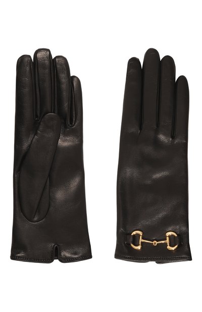 Кожаные перчатки horsebit GUCCI, арт. 603635 BAP00, фото 2